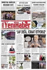 ORDU YENİ HABER